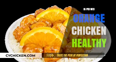 Exploring the Nutritional Value of Pei Wei Orange Chicken