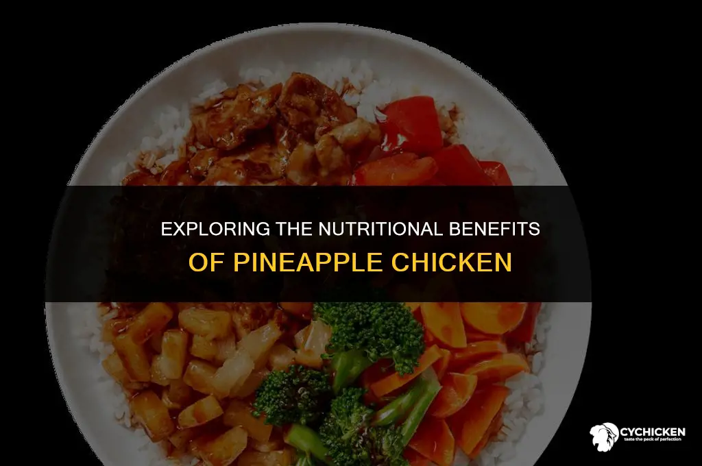is pineapple chicken healthy