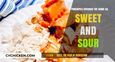 Pineapple Chicken or Sweet and Sour: What's the Difference?