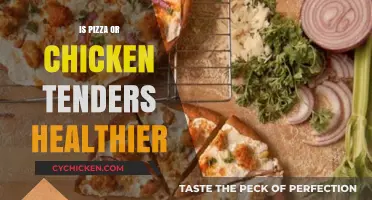Pizza vs. Chicken Tenders: Unraveling the Healthier Option Debate