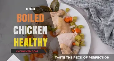 Unveiling the Health Benefits of Plain Boiled Chicken