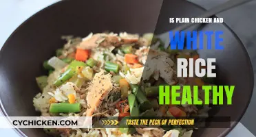 Nutrition Unveiled: Is Plain Chicken and White Rice Truly Healthy?