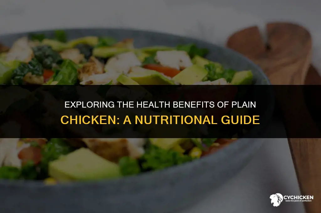 is plain chicken healthy