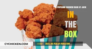 Jack in the Box: Popcorn Chicken Returns!