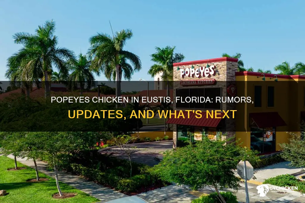 is popeyes chicken coming to eustis florida