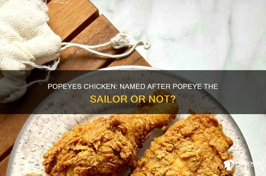 is popeyes chicken named after popeye the sailor