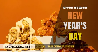 Popeyes Chicken New Year's Day Hours: Open or Closed?