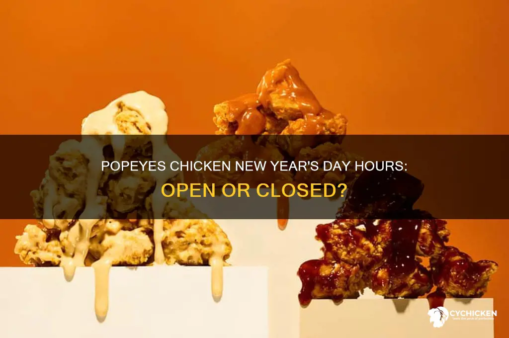 is popeyes chicken open new year