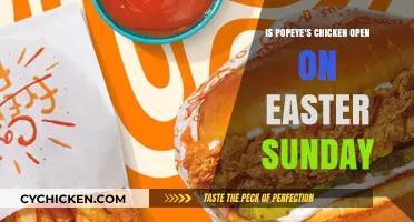 Popeye's Chicken Easter Sunday Hours: Open or Closed?