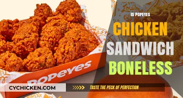 Popeyes Chicken Sandwich: Boneless or Not? Unwrapping the Truth