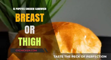 Popeyes Chicken Sandwich: Breast or Thigh? Unraveling the Mystery