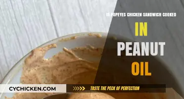 Popeyes Chicken Sandwich: Peanut Oil Cooking Method Explained