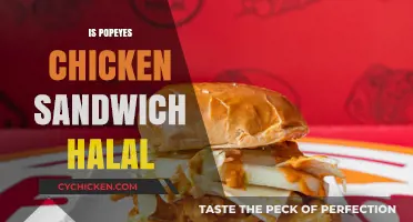 Is Popeyes Chicken Sandwich Halal? A Detailed Analysis
