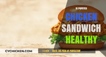 Is Popeyes Chicken Sandwich Healthy? A Nutritional Breakdown