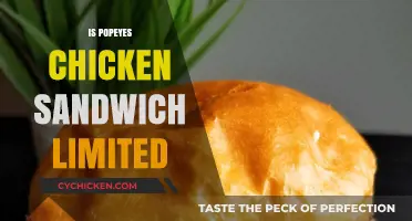 Is Popeyes Chicken Sandwich Limited? Availability and Menu Insights