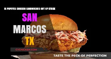 Popeyes Chicken Sandwich Stock Update: San Marcos, TX Availability