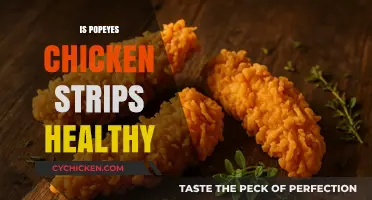 Unveiling the Truth: Are Popeyes Chicken Strips a Healthy Choice?
