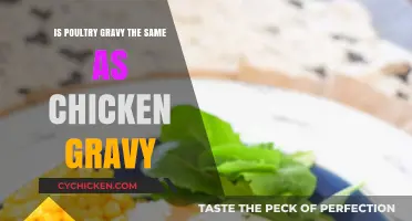 Poultry vs. Chicken Gravy: Understanding the Key Differences