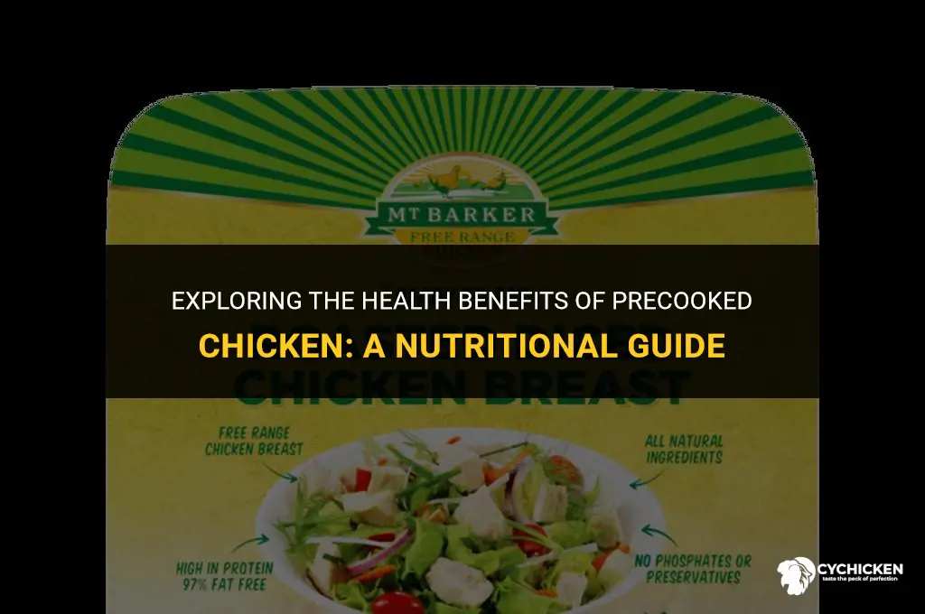 is precooked chicken healthy