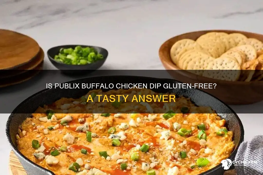 is publix buffalo chicken dip gluten free