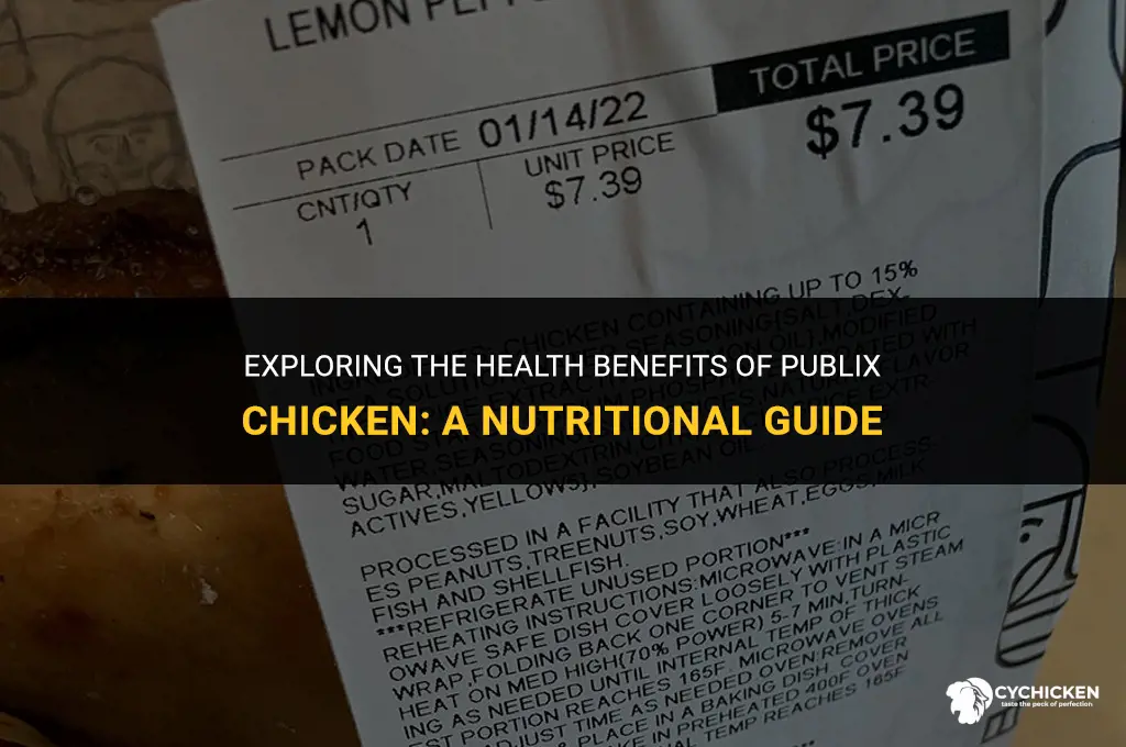 is publix chicken healthy