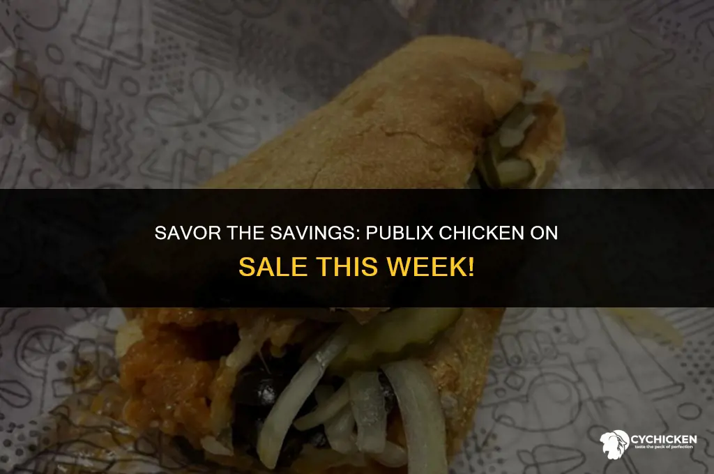 is publix chicken on sale