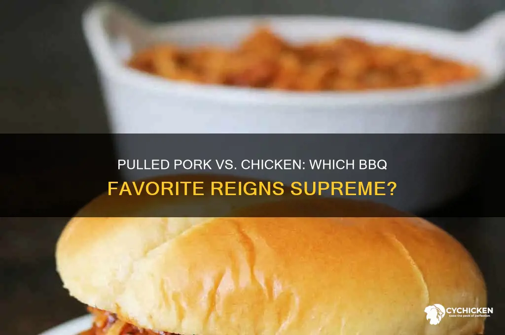 is pulled pork or chicken more popular
