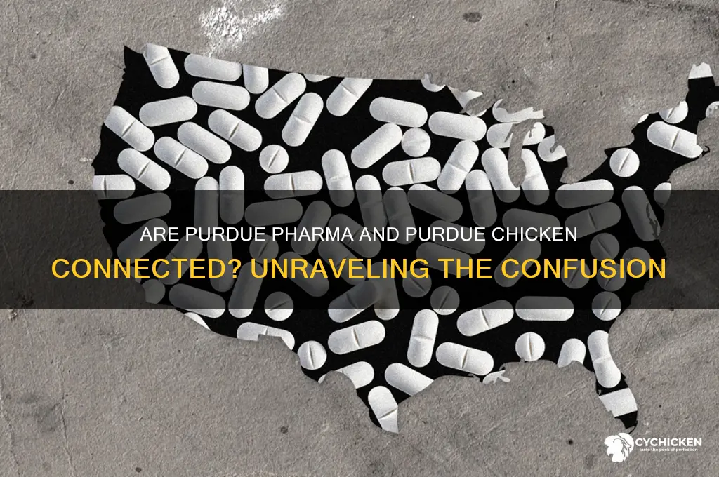 is purdue pharma and purdue chicken the same