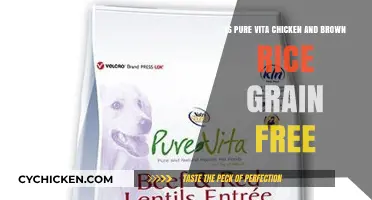 Pure Vita Chicken and Brown Rice: Grain-Free Formula