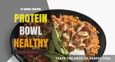 Qdoba Chicken Protein Bowl: A Nutritious Choice?