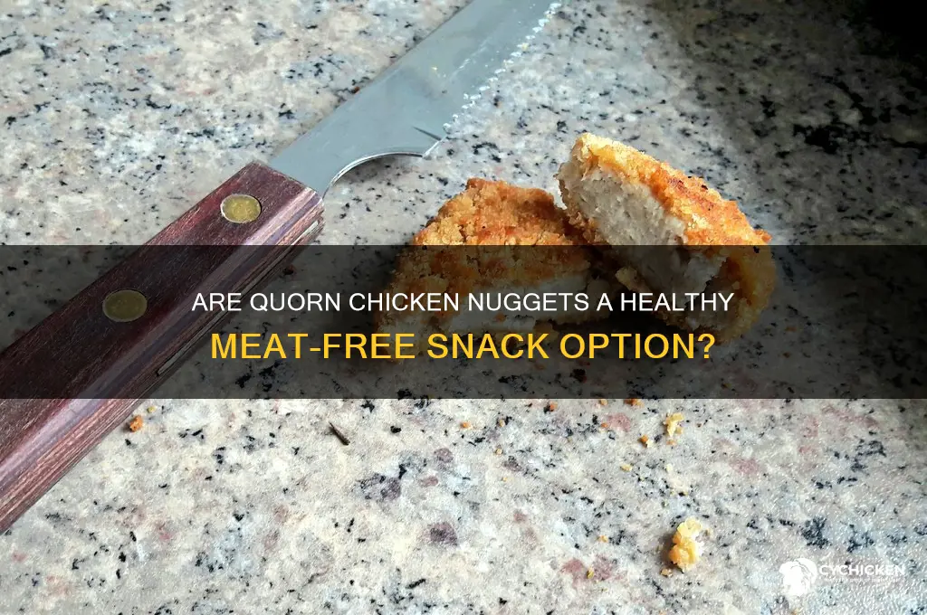 is quorn chicken nuggets healthy