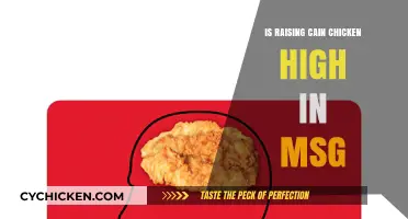 Is Raising Cane's Chicken High in MSG? Uncovering the Truth