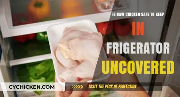 Chicken Storage: Covered or Uncovered in the Fridge?