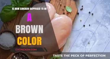 Chicken Color: Raw, Brown, and Safe?