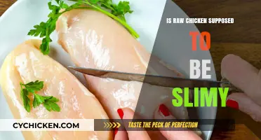 Is Raw Chicken Supposed to Be Slimy? Facts and Food Safety Tips