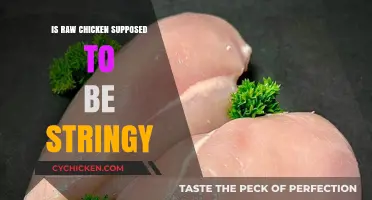 Is Raw Chicken Supposed to Be Stringy? Texture Explained