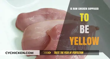 Is Raw Chicken Supposed to Be Yellow? Facts and Safety Tips