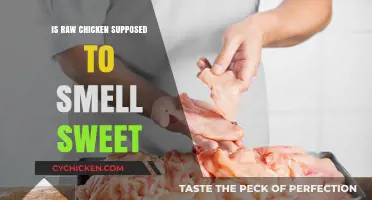 Is Raw Chicken Supposed to Smell Sweet? Debunking Myths and Facts