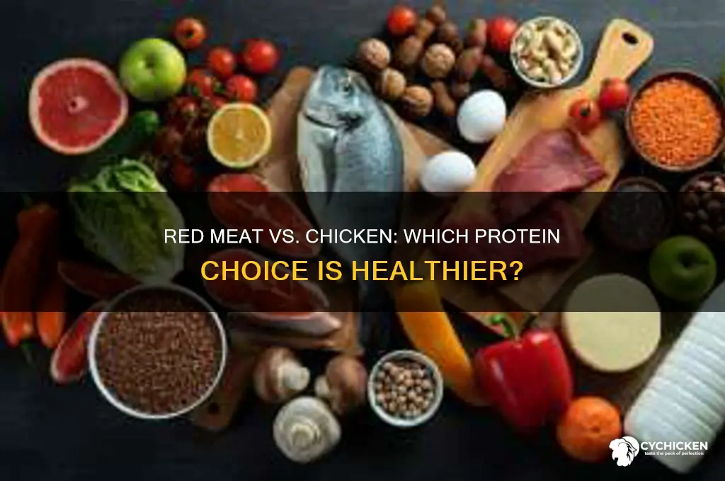 is red meat better for you than chicken