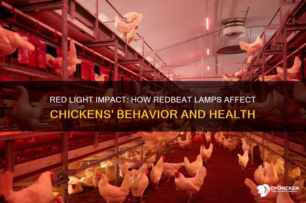 is redbueat lamp light to a chicken