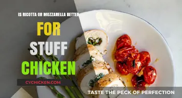 Ricotta vs. Mozzarella: Which Cheese Reigns Supreme for Stuffed Chicken?