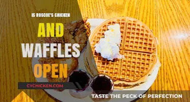 Is Roscoe's Chicken and Waffles Open? Check Hours and Locations
