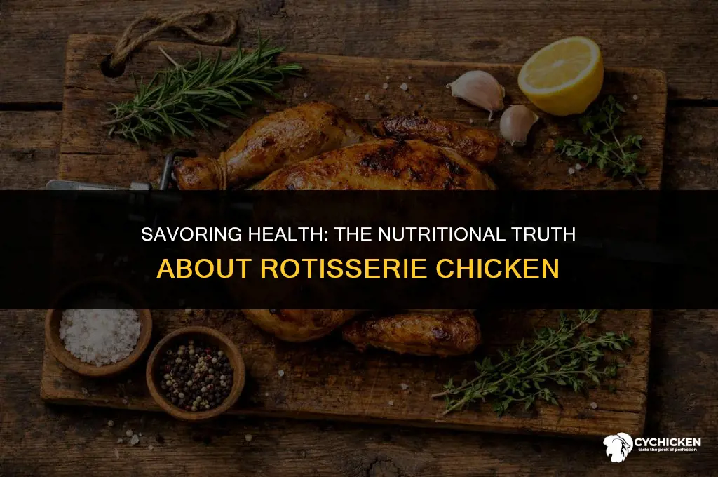 is rotiserie chicken healthy