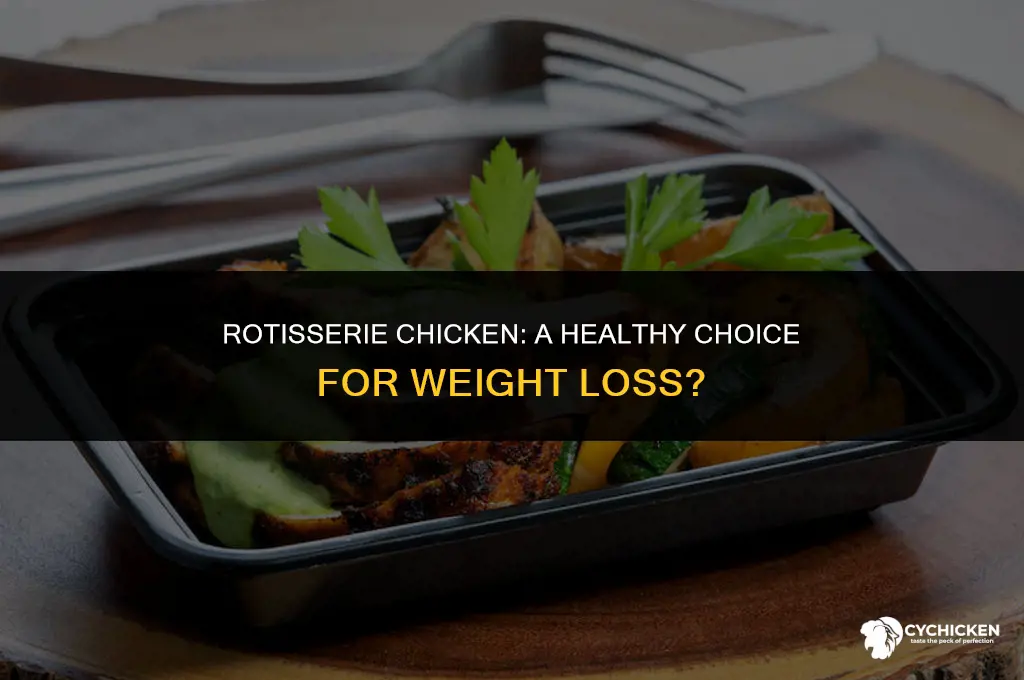 is rotisserie chicken healthy choice for losing weight
