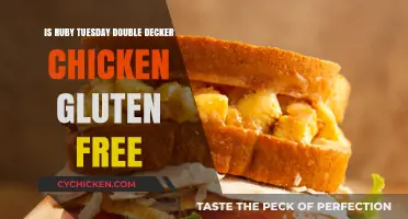 Is Ruby Tuesday's Double Decker Chicken Gluten-Free? Find Out Here