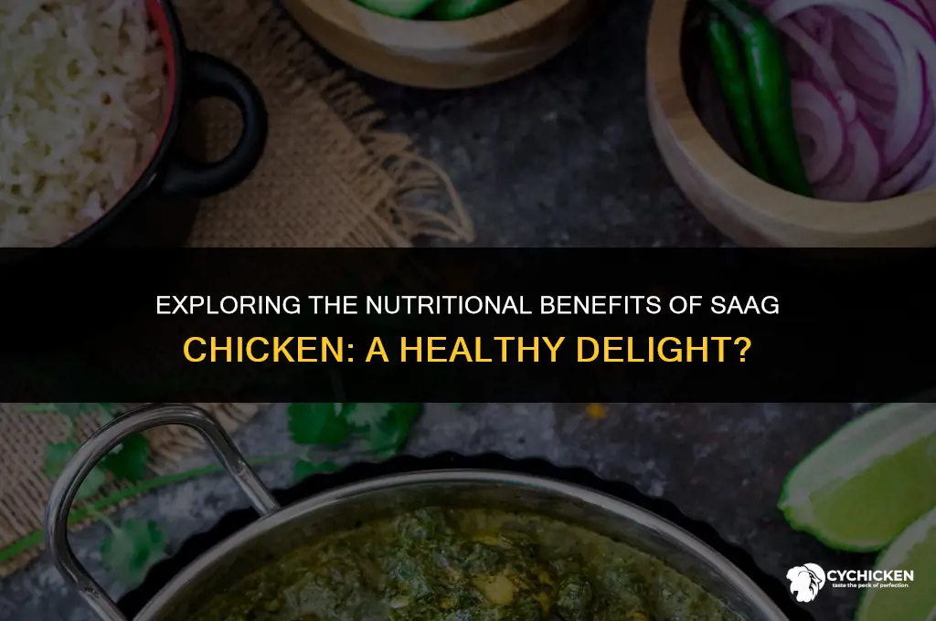 is saag chicken healthy
