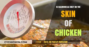 Salmonella on Chicken: Skin-Deep or Throughout the Meat?