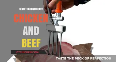 Salt Injection in Chicken and Beef: Fact or Fiction?