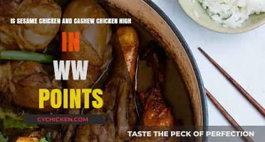 WW Points in Sesame and Cashew Chicken: Are They High?