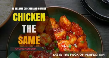 Sesame Chicken vs. Orange Chicken: Unraveling the Differences and Similarities